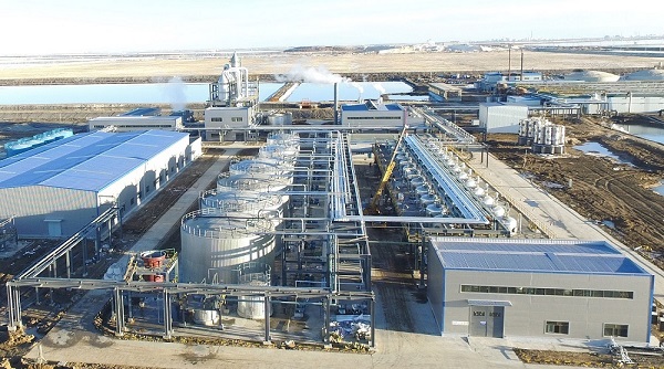 青海盐湖蓝科锂业1万t/a碳酸锂装置及填平补齐总承包项目
