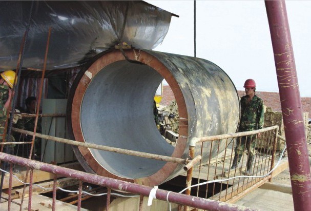 Supervision of a tunnel (pipe jacking) project across the Tangbai River for the Hubei Xiangfan Weiji