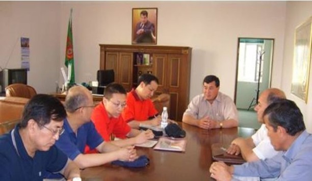 The company’s president, Wei Yeqiu, visits Turkmenistan.